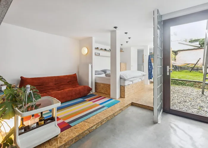 Cosy Art Near Station With Bikes And Garden Apartment Ghent