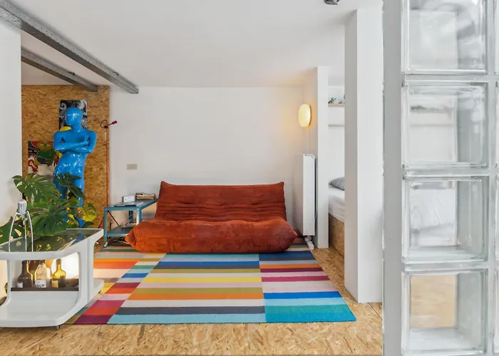 Cosy Art Near Station With Bikes And Garden Apartment Ghent